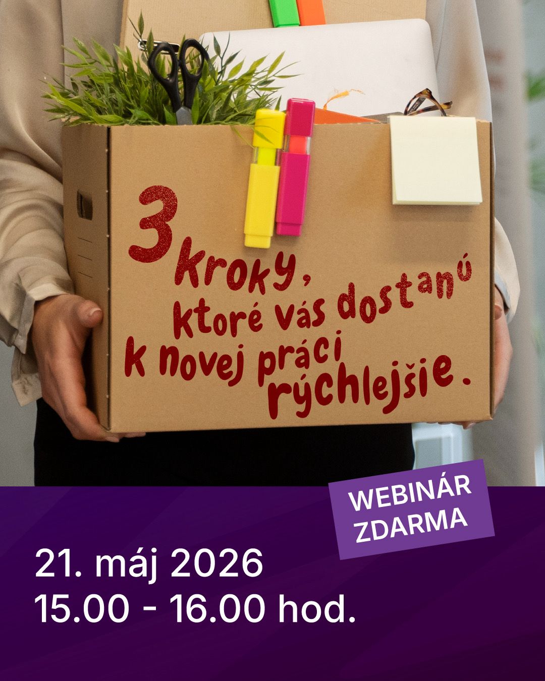 3 kroky k novej práci – webinár Lifework Academy
